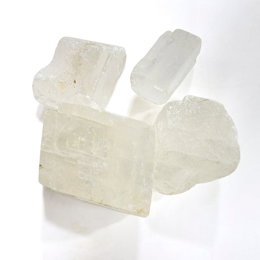White Calcite Raw Rough Stone