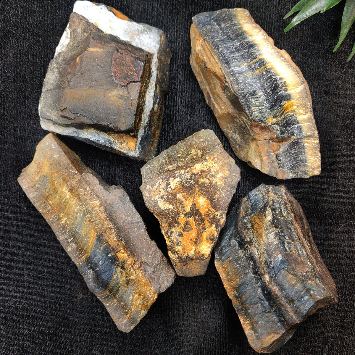 Blue Tiger Eye Rough Raw Stone