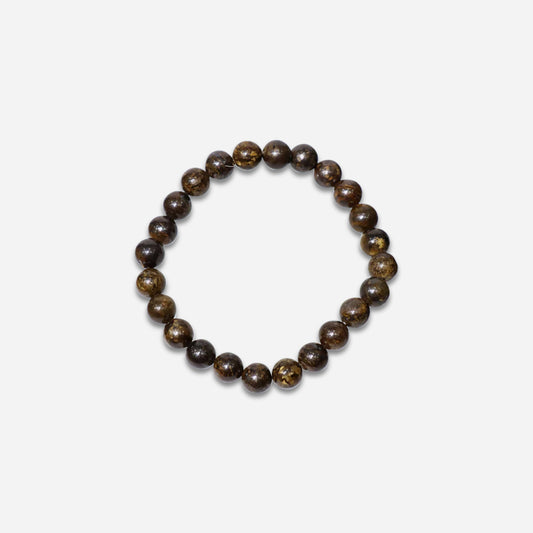 Bronzite Round Beads 8MM Bracelets