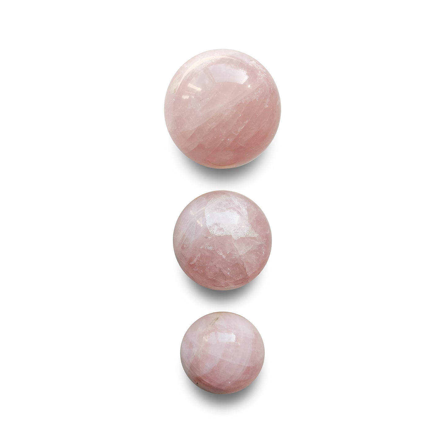 Rose Quartz Crystal Balls