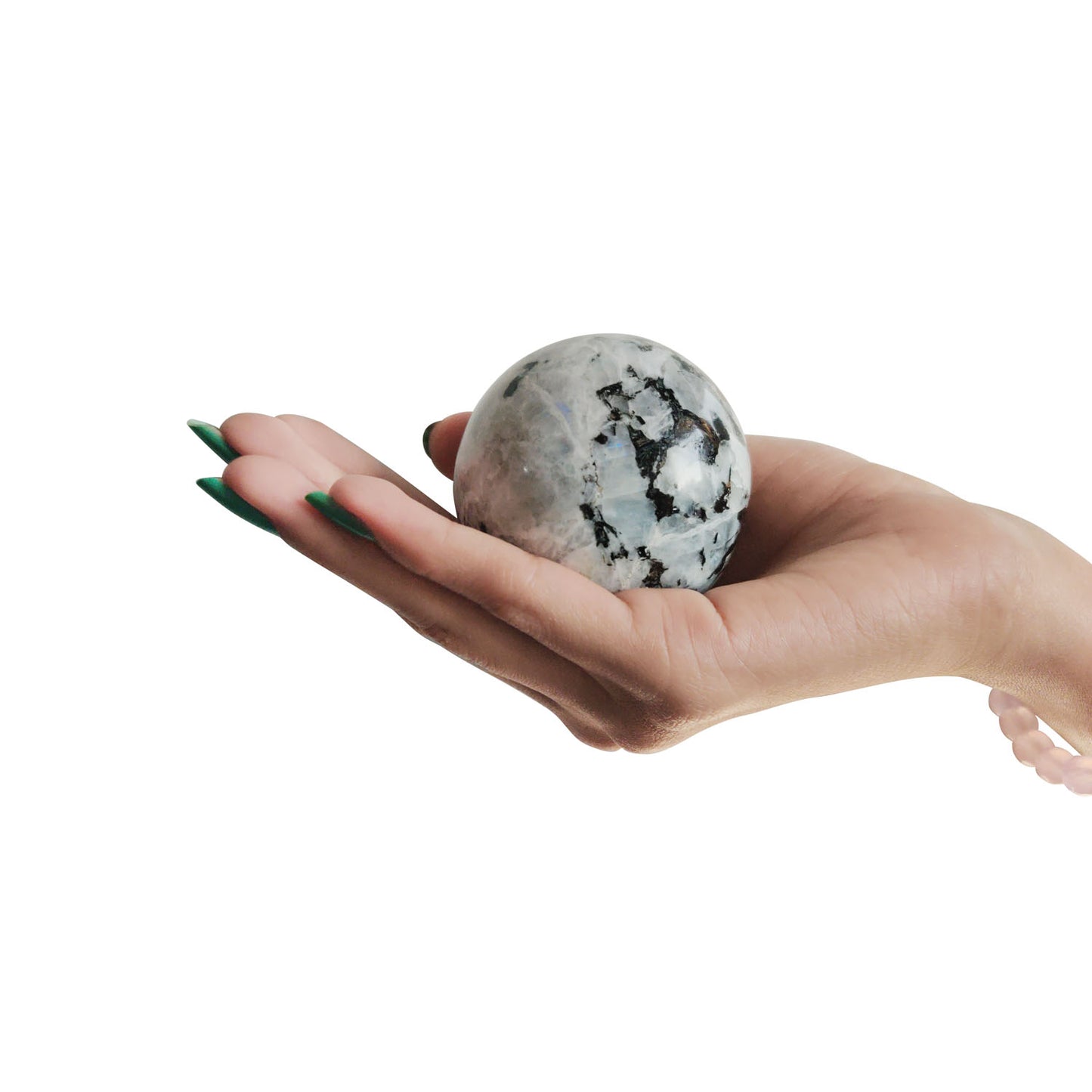 Rainbow Moonstone Crystal Balls