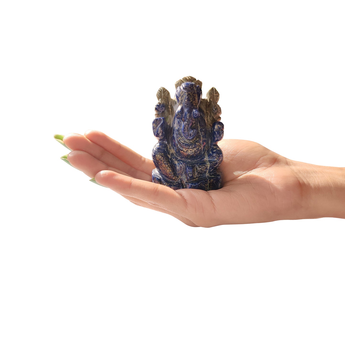 Lapis Lazuli Ganesha Idol