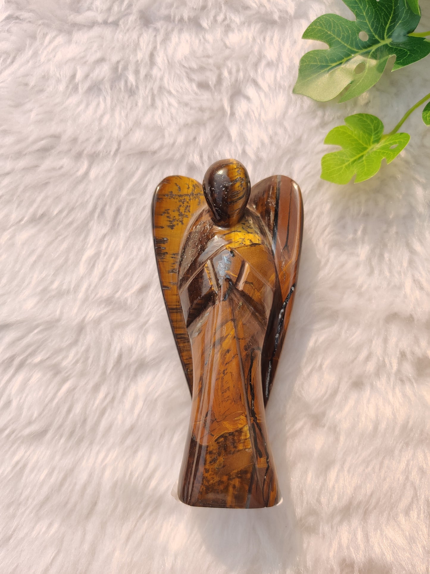 4 Inch Tiger Eye Angel