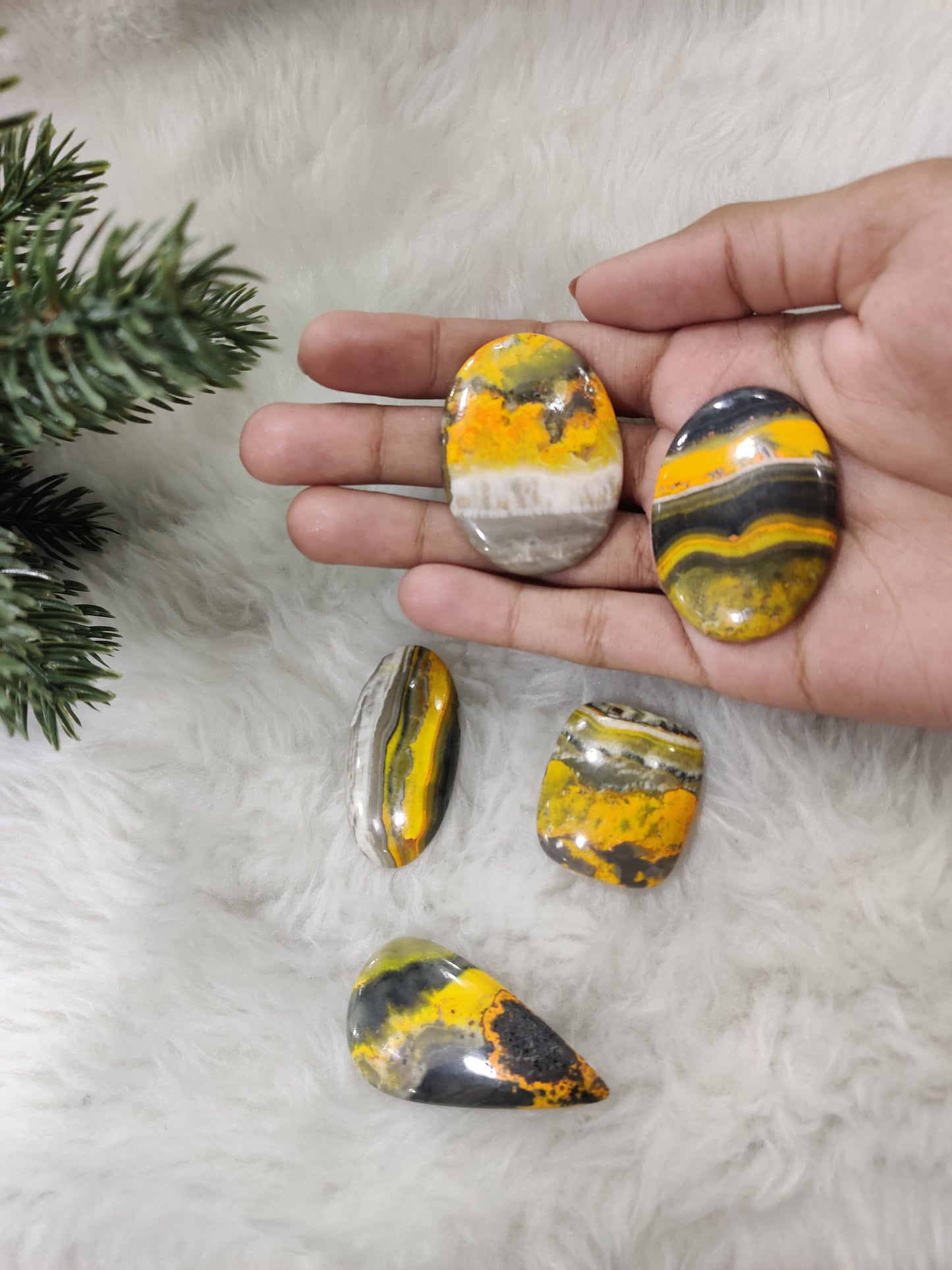 Bumble Bee Cabochons