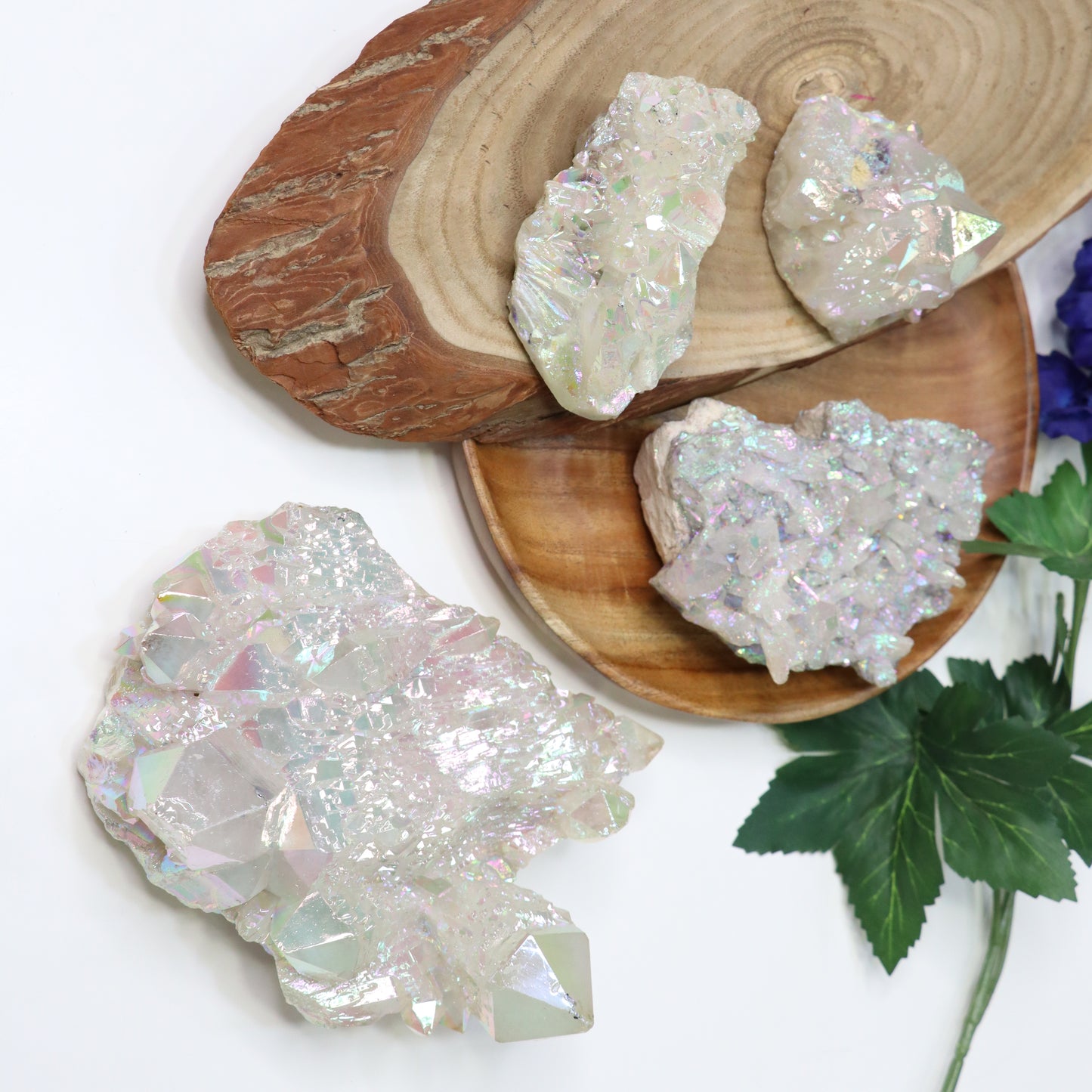 Angel Aura Quartz Cluster