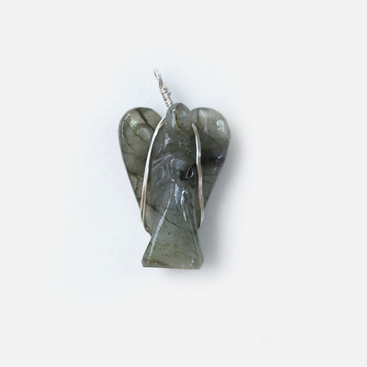 Wire-Wrapped Angel Pendant
