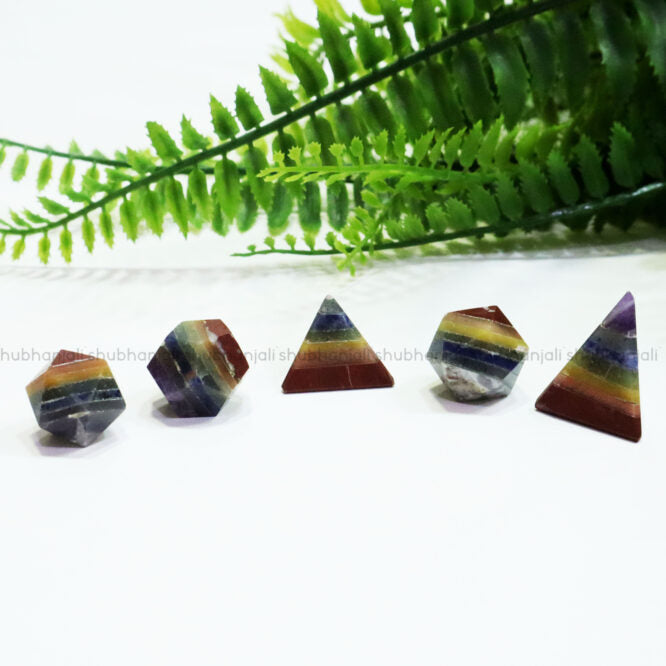 7 Chakra Geometry Set – Pack of 5
